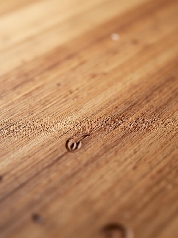 Primer plano de la veta de una madera certificada FSC